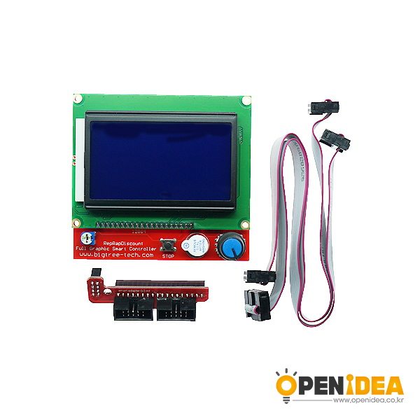 LCD 12864 液晶控制屏 3D打印机（1个）  [TH35-007]