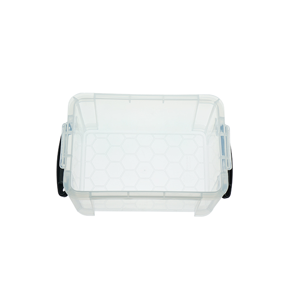 透明塑料PP收纳盒迷你小盒子桌面储物整理多用盒支持印字LOGO 迷你中号19*13*10cm [GA007-007]