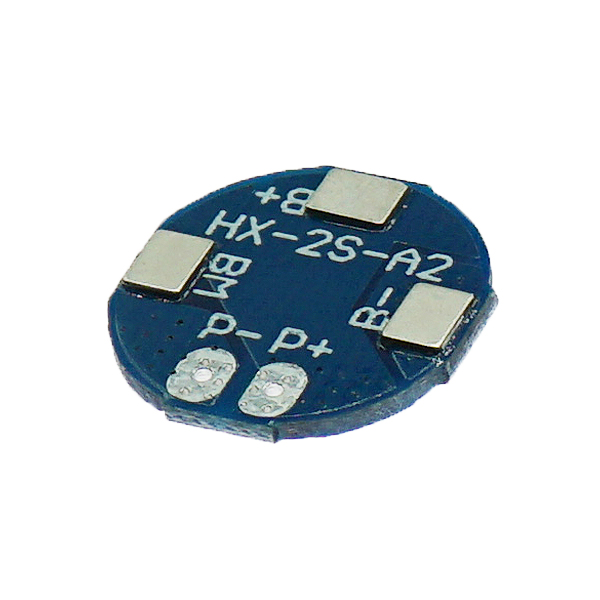 2串锂电池保护板7A限流圆形 &Phi;17.5mm    [TA03-007]