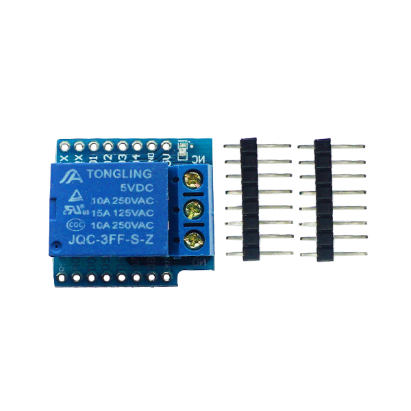 1路5V继电器模块 高电平触发 适用于mini  D1模块扩展板继电器扩展 [TD26-001]