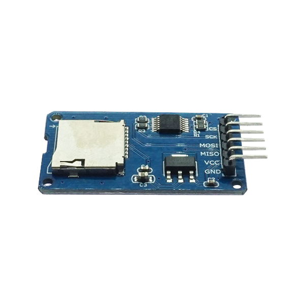 Micro SD卡模块 TF卡读写卡器 SPI 带电平转换芯片   [TU02-001]