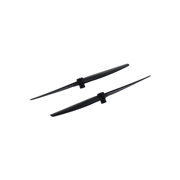 1*60mm小四轴正反桨 DIY模型飞机 多旋翼飞行器配件 空心杯螺旋桨 黑色[MC001-001]