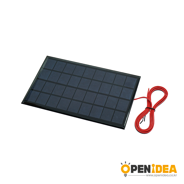 9V 3W太阳能滴胶板 迷你太阳能发电板 DIY制作实验学生测试[AE003-002]