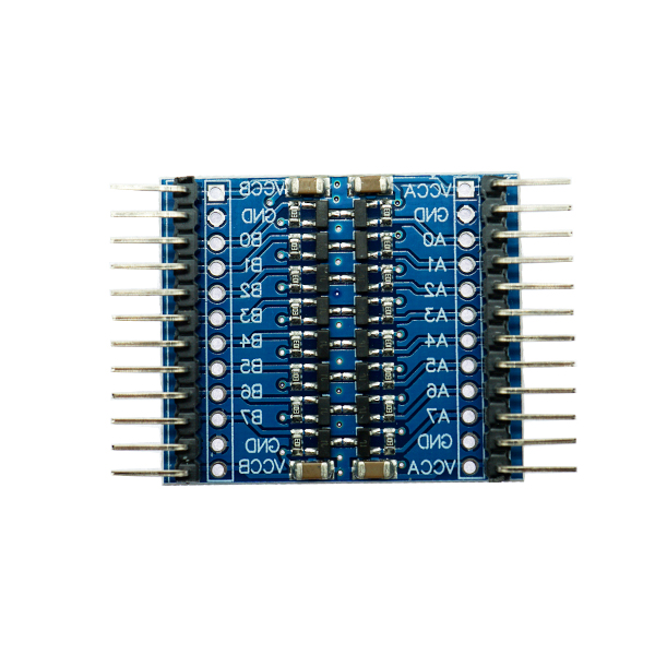 8路电平转换模块 3.3V和5V Pi接5V传感器 八路 IO双向信号互转板   [TA53-001]