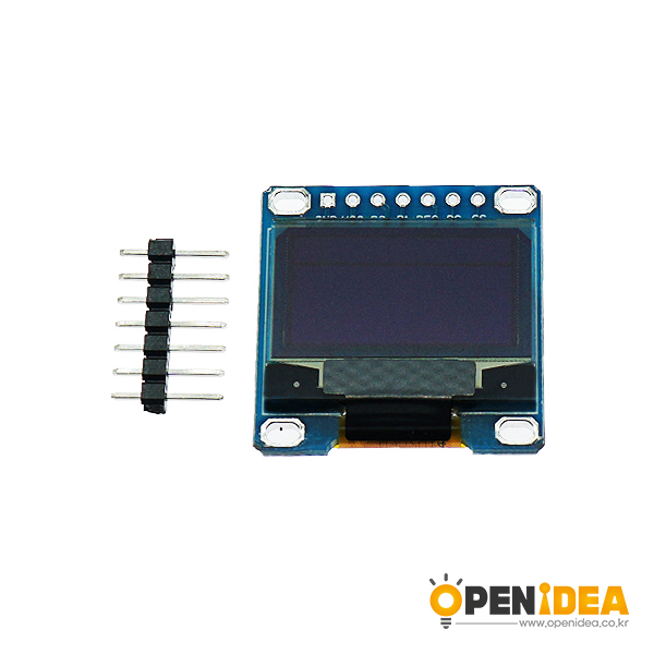 0.96寸 7针 黄蓝 OLED显示器 液晶屏模块 兼容SPI/IIC [TI14-002]