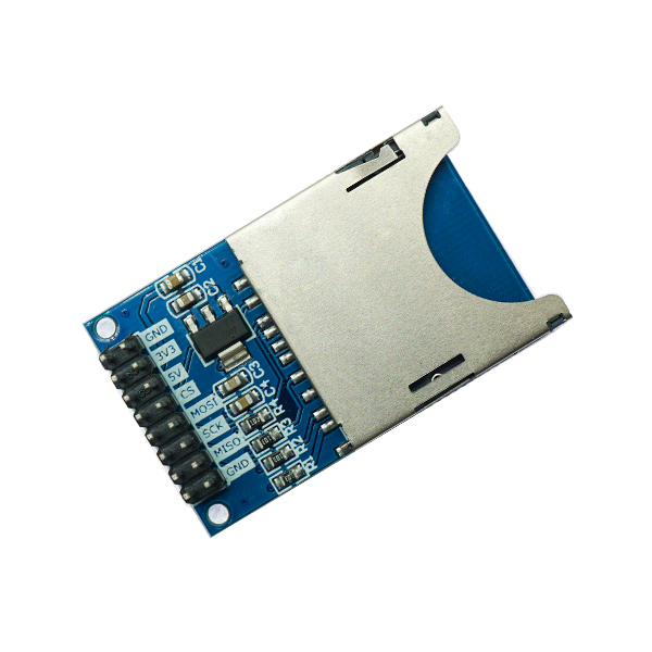 SD卡读写模块 单片机 SD SPI接口 SD卡插座 SD卡读写模块 皇冠店   [TU03-001]