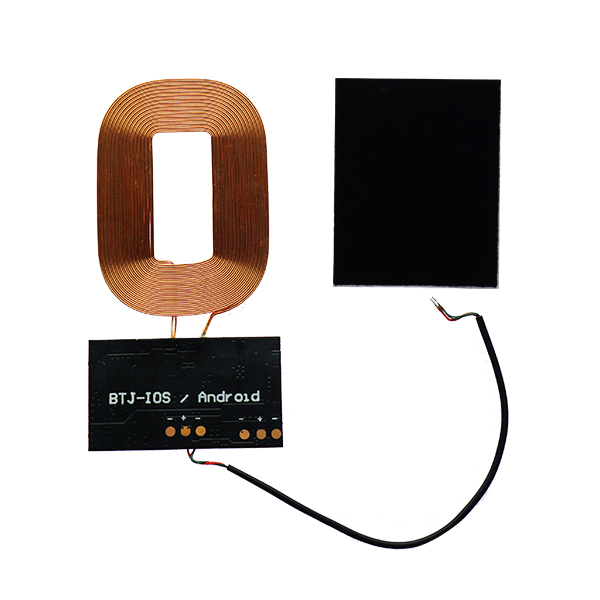 无线充电器接收端模块PCBA板线圈万能通用qi安卓改装内置贴片方案[TF15-001]