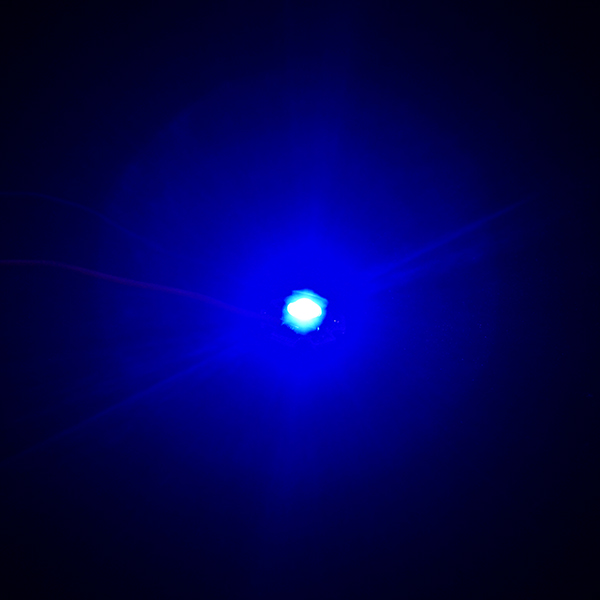 蓝光 1W 3-5V灯珠 (带线15cm)[FA009-004]