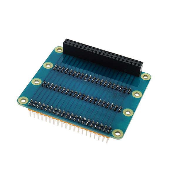 树莓派4B/3B+ Raspberry PI 一分三GPIO扩展板DIY实验送螺丝  [TZ08-002]