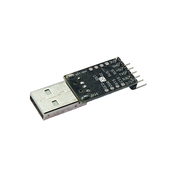 CP2102模块USB转TTL刷机升级板 黑色版[TB06-002]