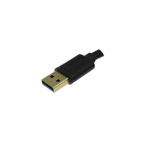 镀金USB3.0 AM-BM 24/28AWG,单磁环 0.3m [BL002-012]