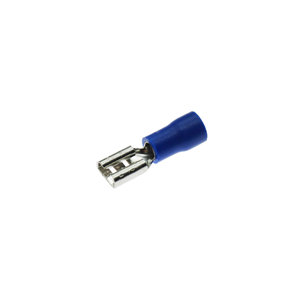 4.8mm冷压端子母 蓝色(50个） [CE003-013]