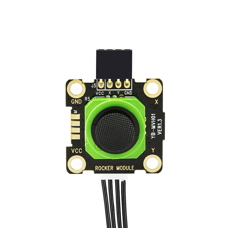 亚博智能摇杆模块双轴按键XY游戏手柄传感器电子积木microbit兼容[TX35-001]