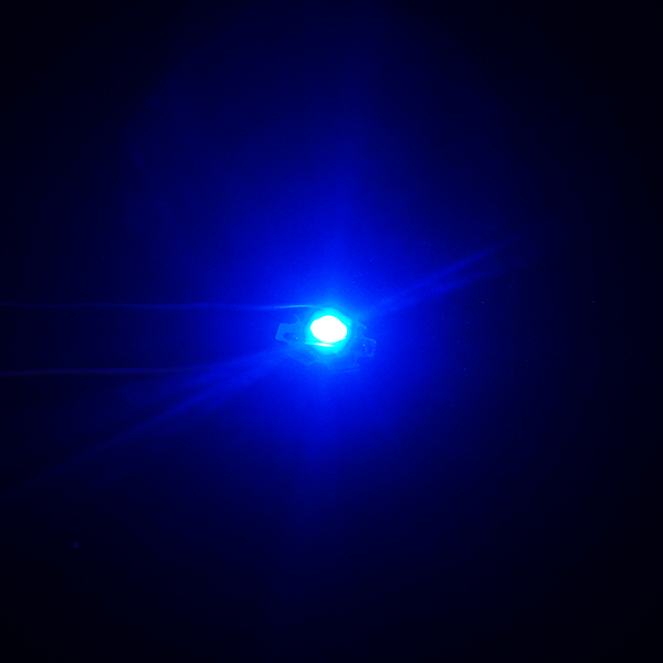 蓝光 3W 3-5V灯珠 (带线15cm)[FA009-010]